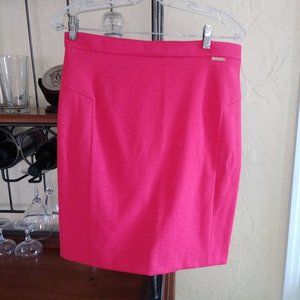 EUC Conte of Florence Coral Pencil Skirt